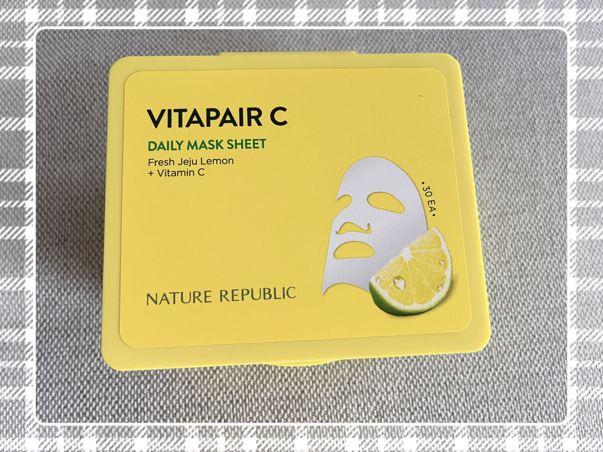 ビタペアCデイリーシートマスク/ネイチャーリパブリック/シートマスク・パックを使ったクチコミ（1枚目）