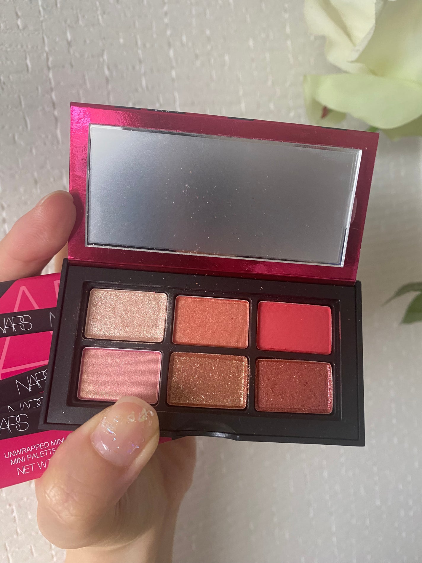 アンラップド ミニアイシャドーパレット ORGASM /NARS/アイシャドウパレットを使ったクチコミ(2枚目)