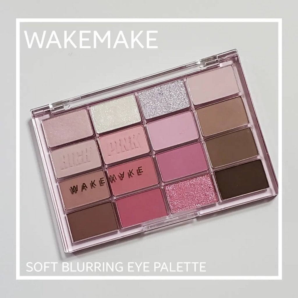ソフトブラーリングアイパレット/wakemake/アイシャドウパレットを使ったクチコミ(1枚目)