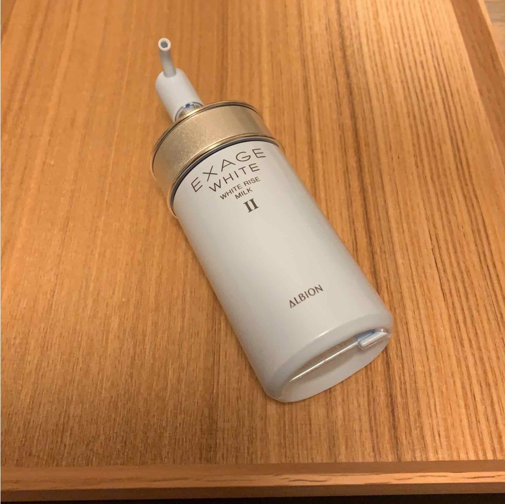 エクサージュホワイト ピュアホワイト ミルク II/ALBION/乳液を使ったクチコミ（1枚目）