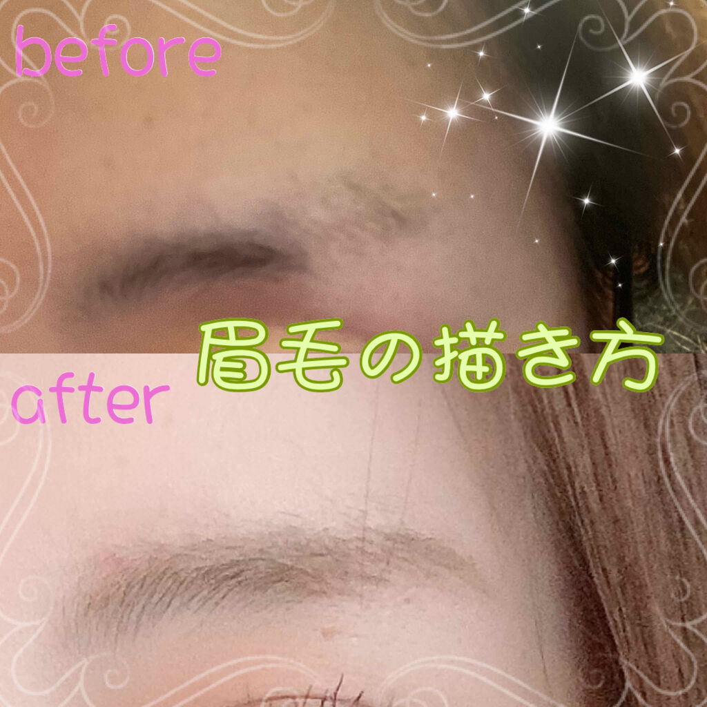 パウダーアイブロウ＆3Dノーズ 01 ライトブラウン/ヘビーローテーション/パウダーアイブロウを使ったクチコミ（1枚目）