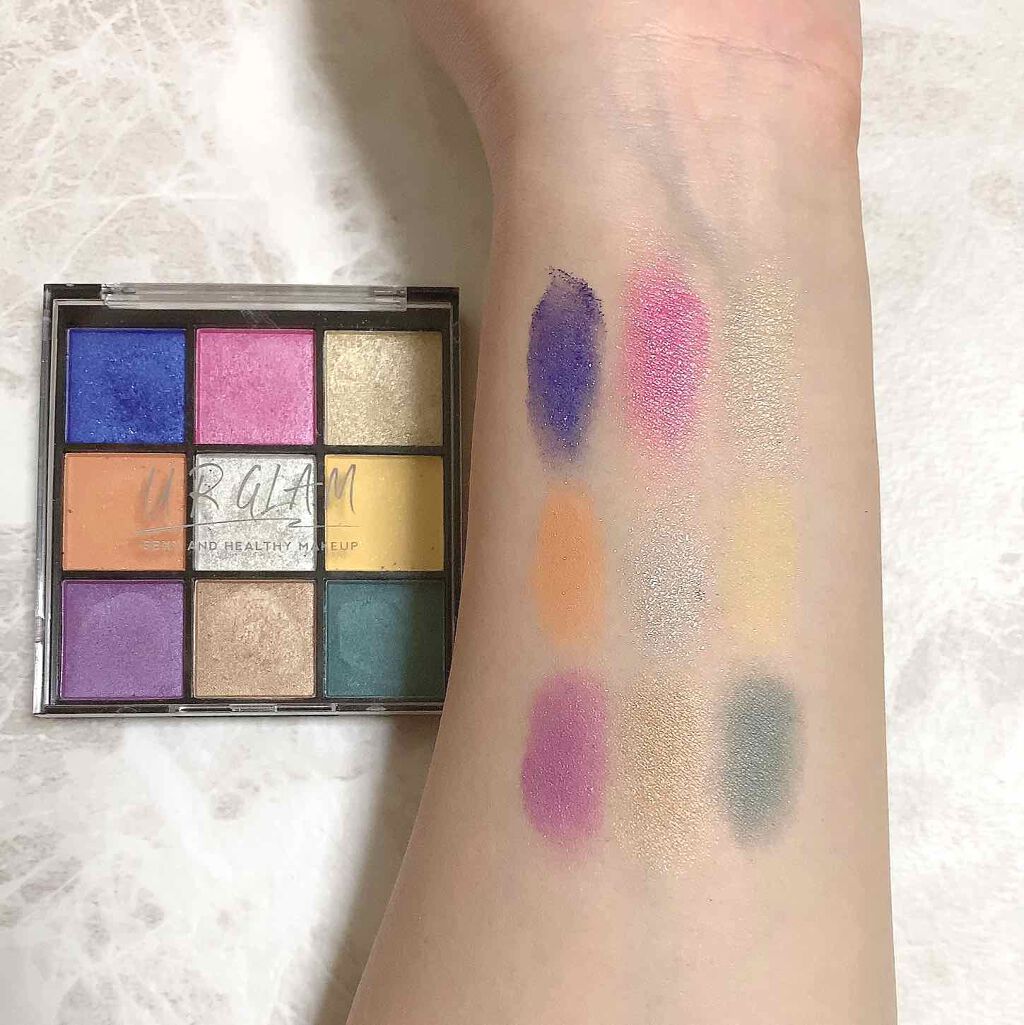 UR GLAM BLOOMING EYE COLOR PALETTE/U R GLAM/アイシャドウパレットを使ったクチコミ(2枚目)