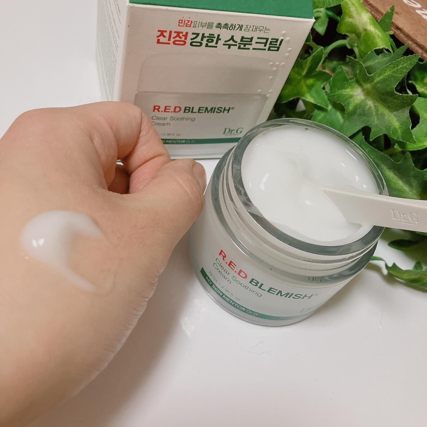 レッドブレミッシュ クリアスージングクリーム/Dr.G/フェイスクリームを使ったクチコミ（3枚目）