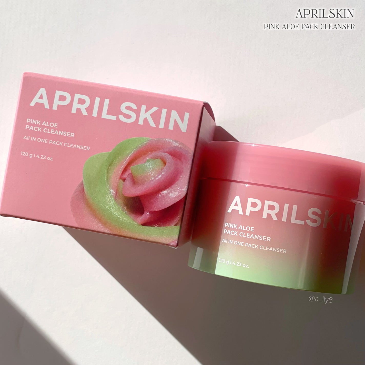 ピンクアロエメレンゲクレンザー/APRILSKIN/その他洗顔料を使ったクチコミ(6枚目)