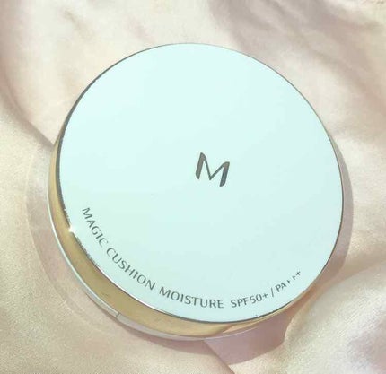 M クッション ファンデーション(モイスチャー)/MISSHA/クッションファンデーションを使ったクチコミ(1枚目)