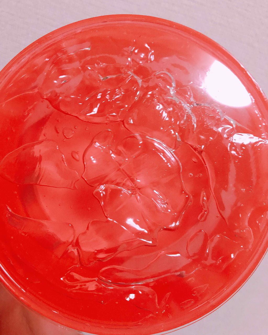 グレープフルーツ50% モイスチャージェル/スキンガーデン/フェイスクリームを使ったクチコミ（2枚目）