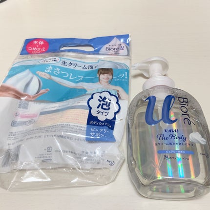 エンジェルスキン ボディウォッシュ サボン&ブーケの香り/ニベア/ボディソープを使ったクチコミ(1枚目)