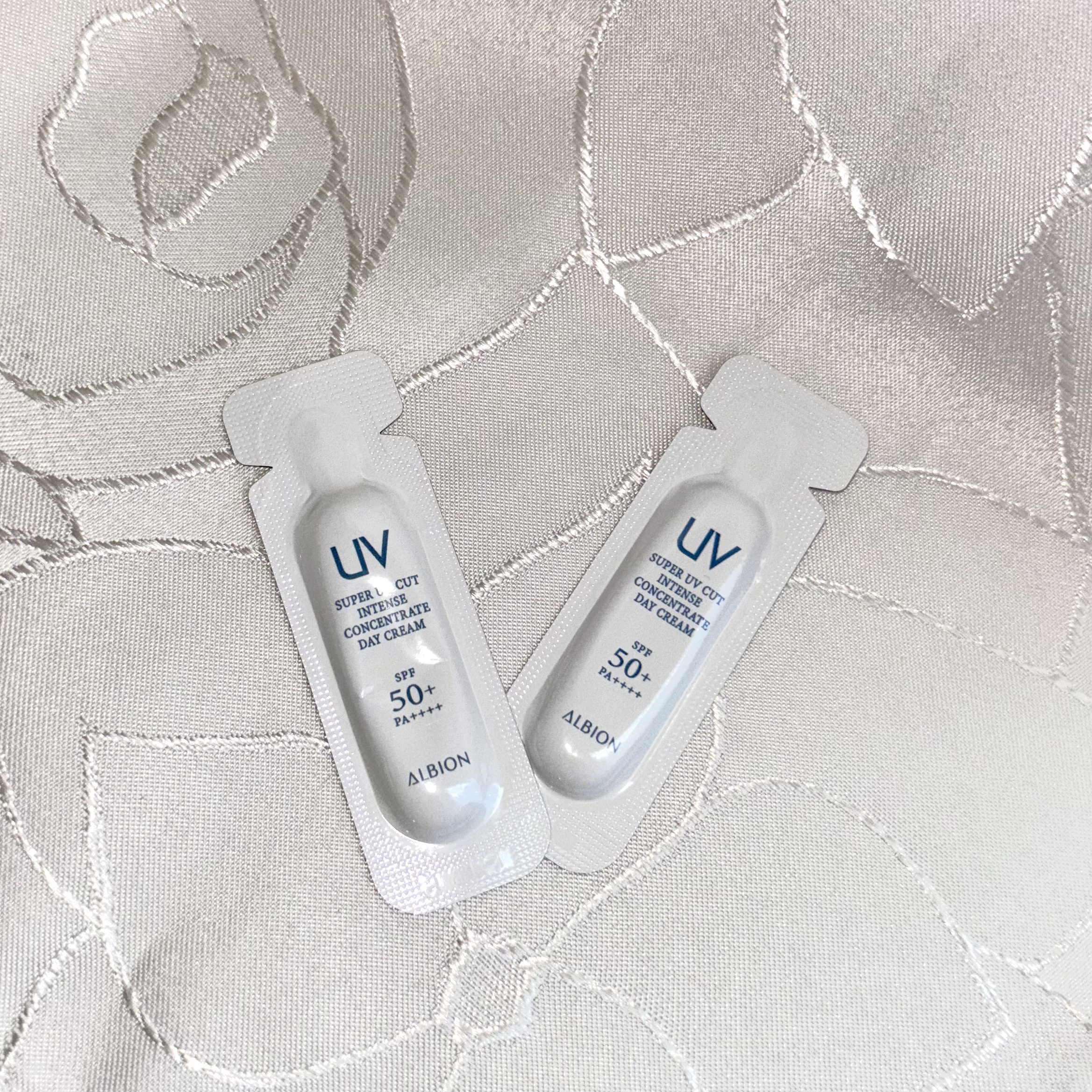 スーパー UV カット インテンスコンセントレート デイクリーム/ALBION/日焼け止めクリームを使ったクチコミ（1枚目）