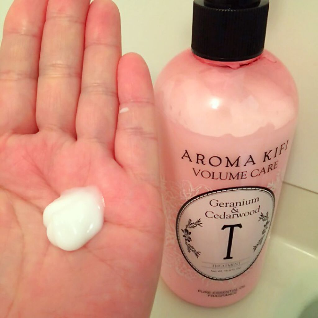 ボリュームケアシャンプー／トリートメント/AROMA KIFI/シャンプー・コンディショナーを使ったクチコミ（3枚目）