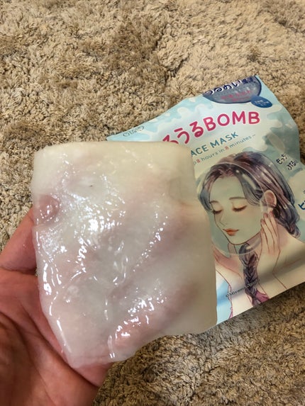 うるうるBOMBマスク/クリアターン/シートマスク・パックを使ったクチコミ(5枚目)