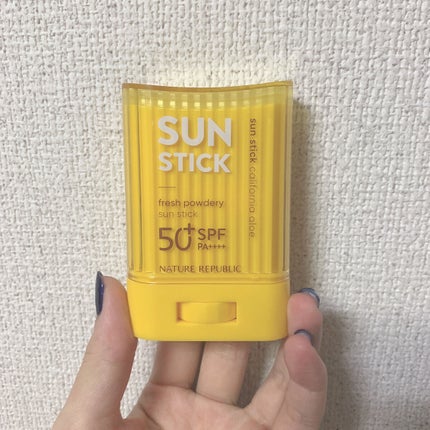 パウダリーUVアロエスティック SPF50+/PA++++/ネイチャーリパブリック/日焼け止めスティックを使ったクチコミ(3枚目)