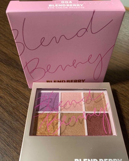 オーラクリエイション/BLEND BERRY/アイシャドウパレットを使ったクチコミ(1枚目)