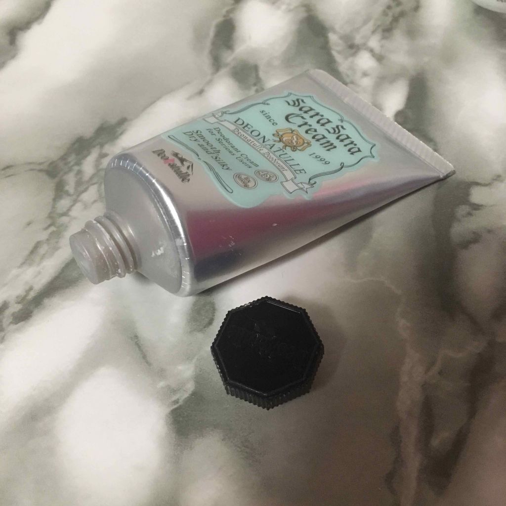 さらさらクリーム/デオナチュレ/デオドラント・制汗剤を使ったクチコミ(2枚目)