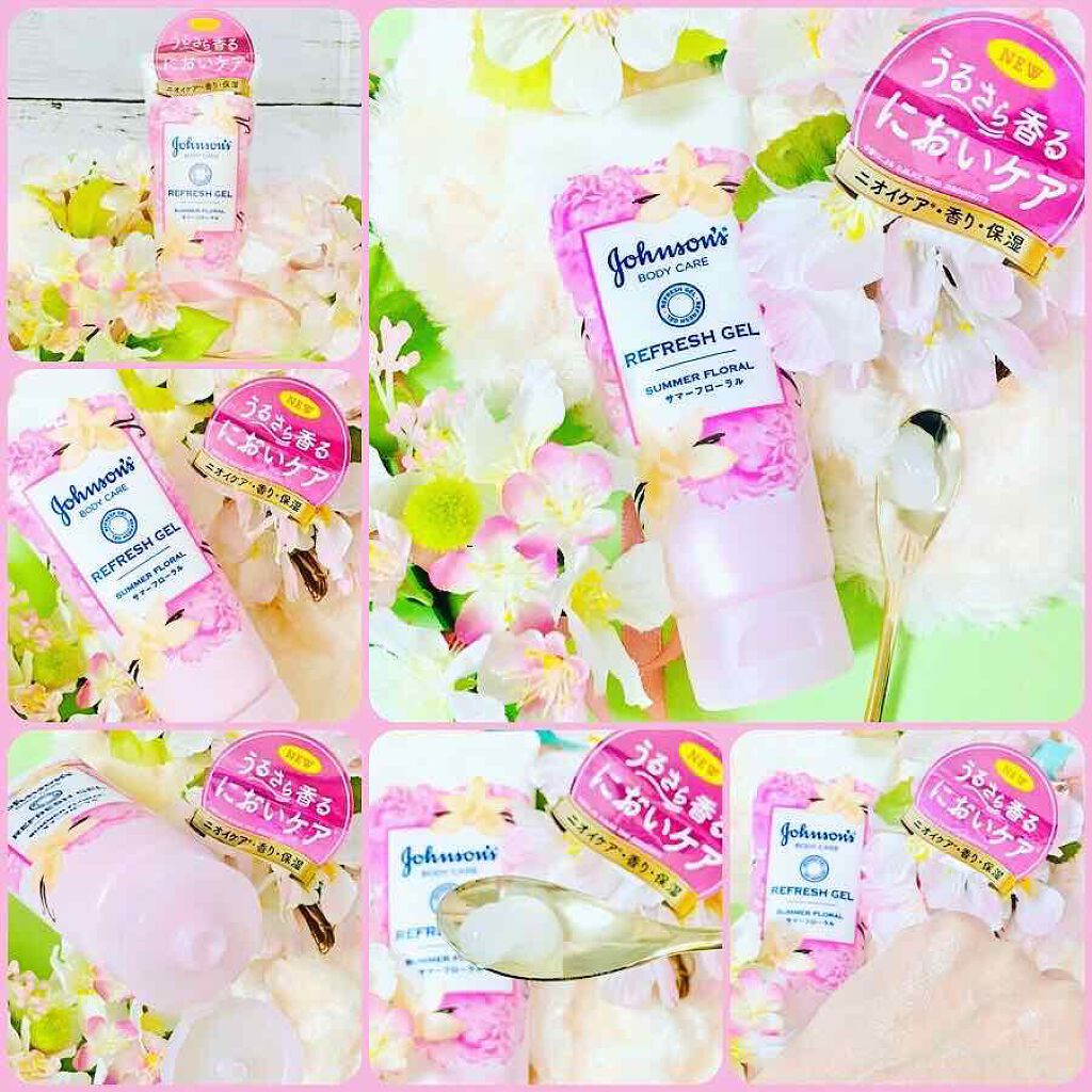 リフレッシュジェル サマーフローラル/ジョンソンボディケア/ボディローションを使ったクチコミ(1枚目)