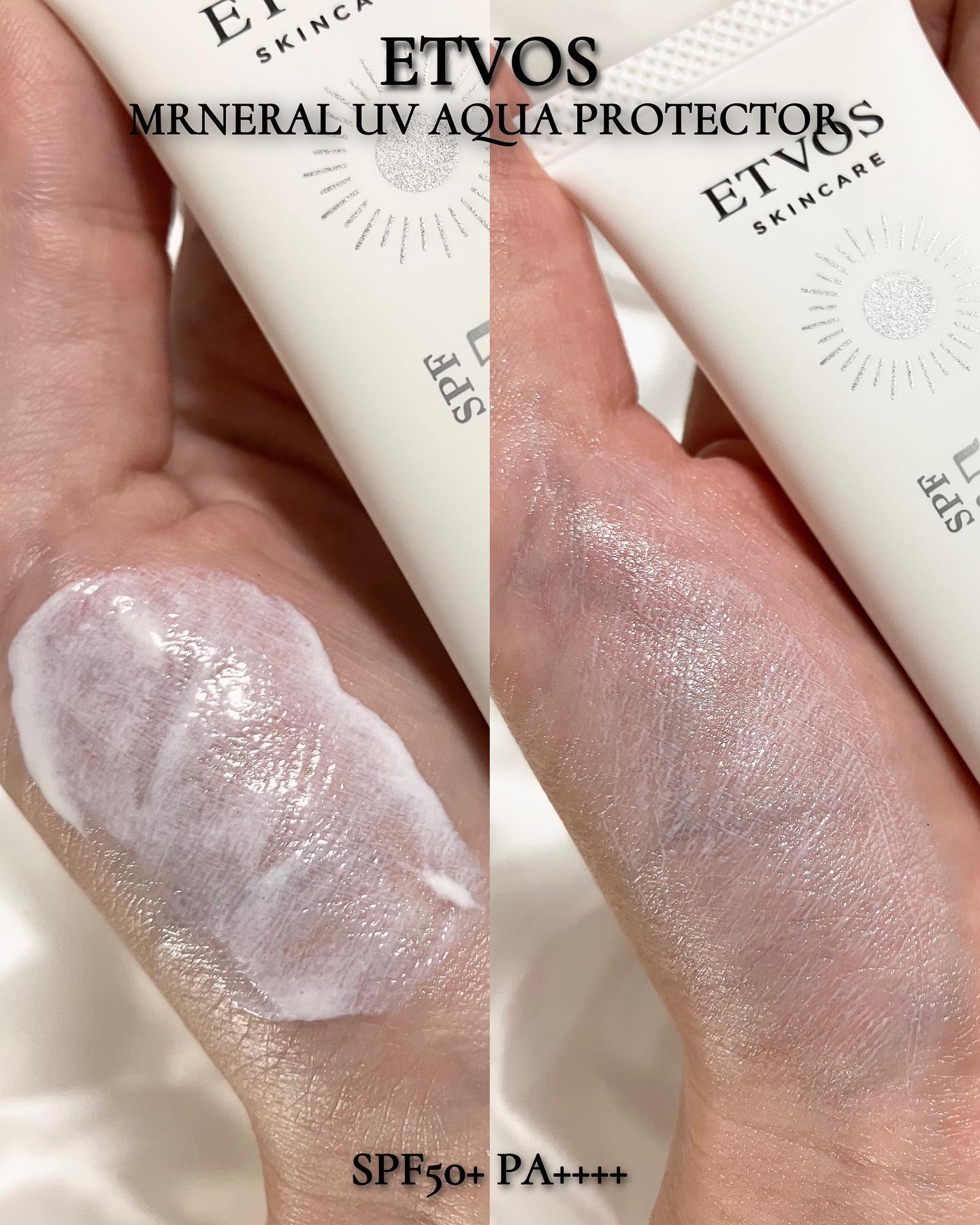 ミネラルUVアクアプロテクター/エトヴォス/日焼け止めローションを使ったクチコミ（3枚目）
