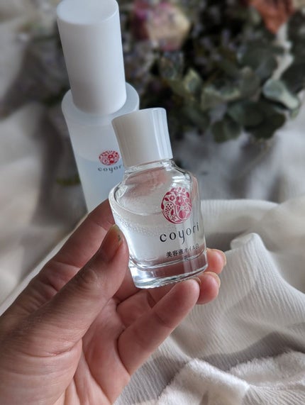 Coyori 美容液オイル白-花-のクチコミ「シャカシャカふって使う使いやすい二層式タイプのオイル「coyori美容液オイル白-花-」
今.....」(1枚目)