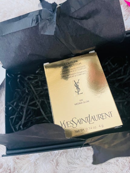 クチュール ミニ クラッチ #500 メディナ グロウ/YVES SAINT LAURENT BEAUTE/アイシャドウパレットを使ったクチコミ(2枚目)