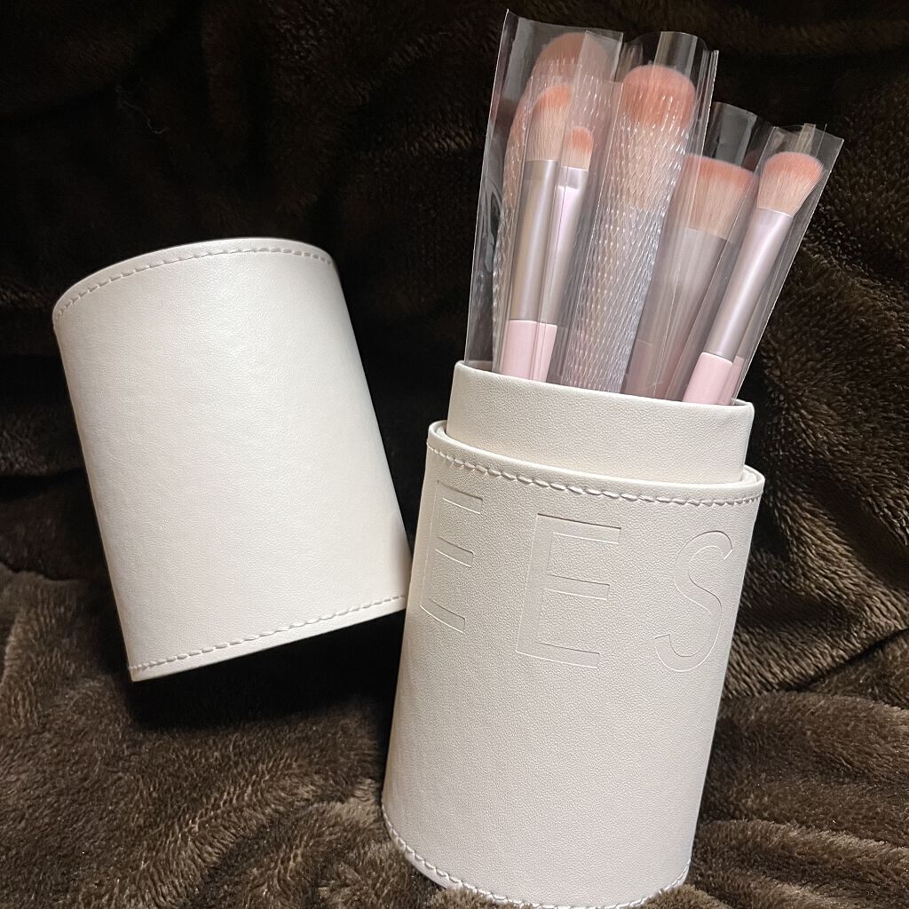 ローズクラウドメイクブラシセット/ZEESEA/メイクブラシを使ったクチコミ（1枚目）