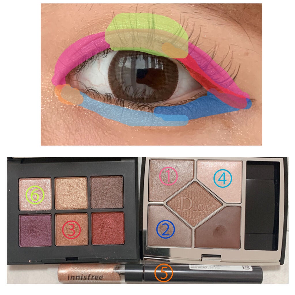 トゥインクル グリッター/innisfree/リキッドアイライナーを使ったクチコミ(4枚目)