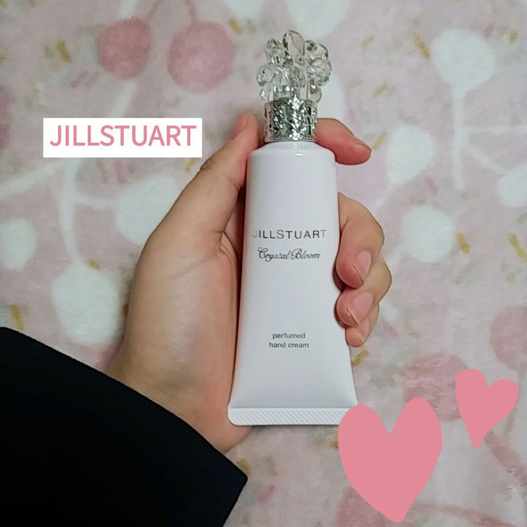 クリスタルブルーム スノー パフュームド ハンドクリーム/JILL STUART/ハンドクリームを使ったクチコミ（1枚目）