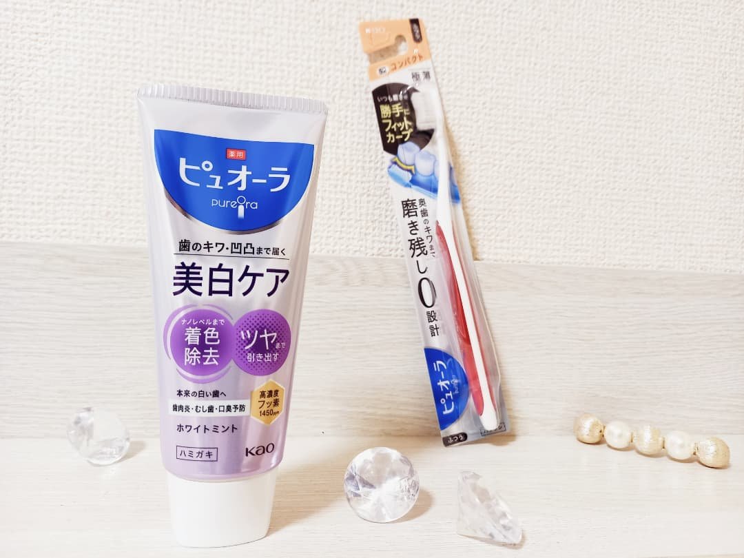 薬用ピュオーラ 美白ケア ハミガキ/ピュオーラ/歯磨き粉を使ったクチコミ（2枚目）