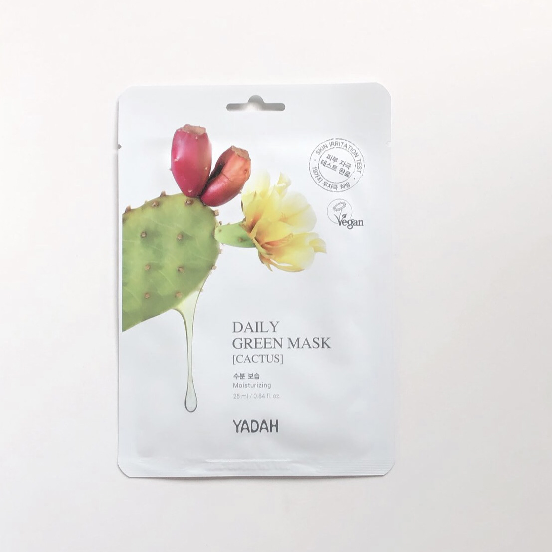 デイリーグリーン カクタスマスク/YADAH/シートマスク・パックを使ったクチコミ（1枚目）