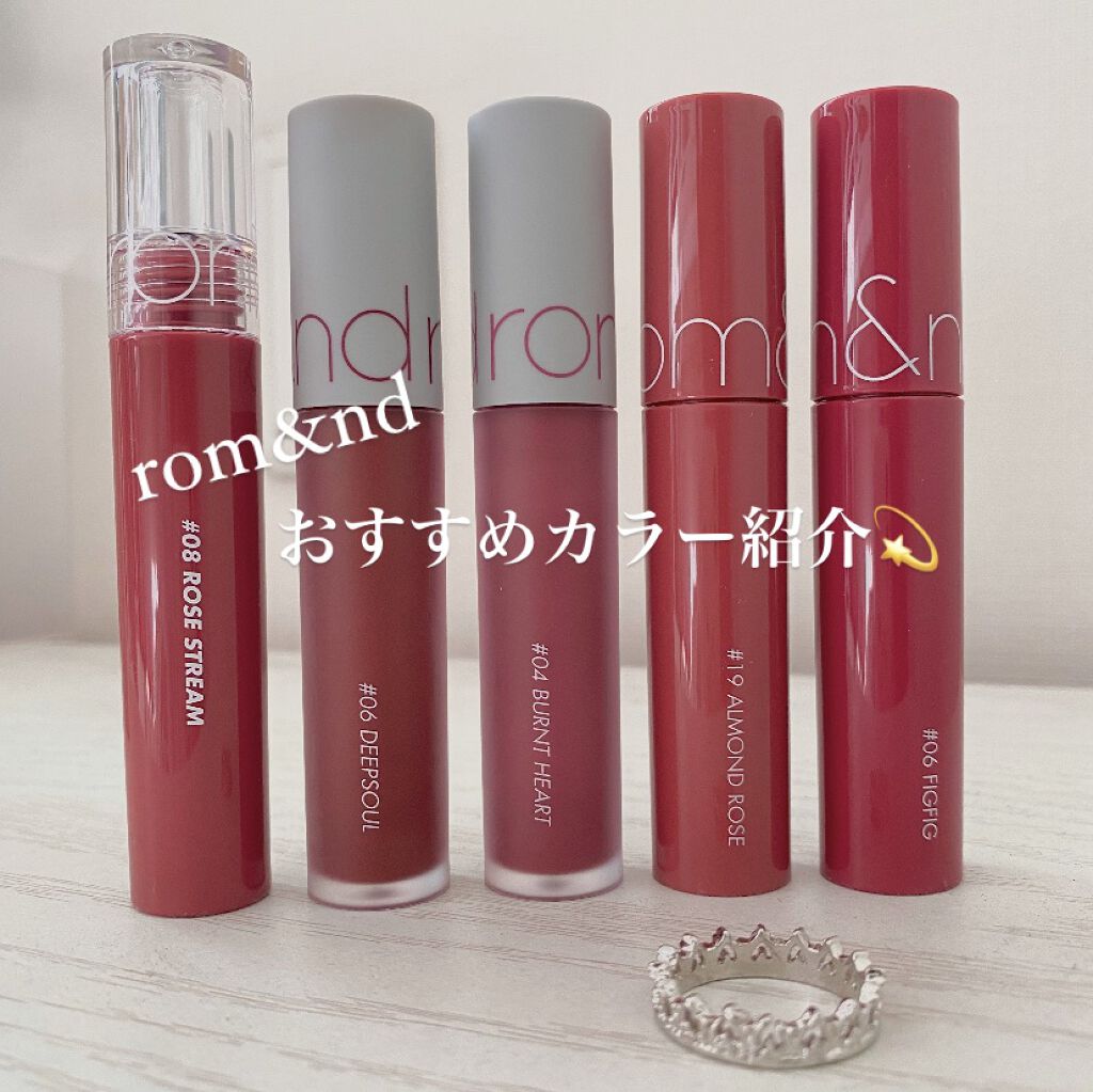 ゼロベルベットティント/rom&nd/リップティントを使ったクチコミ（1枚目）