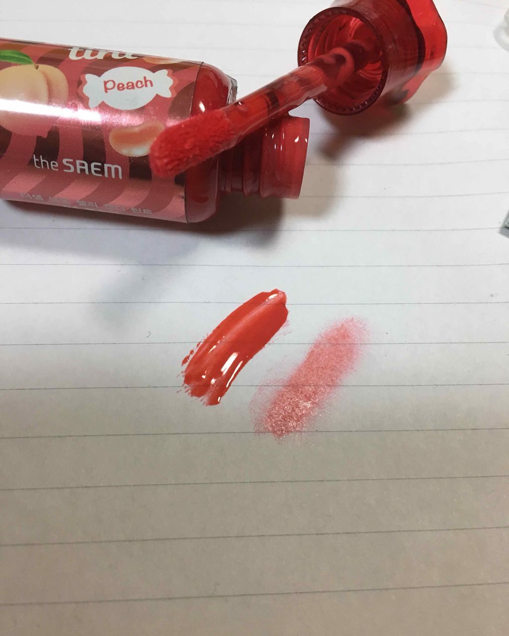 ジェリー キャンディー ティント/the SAEM/リップティントを使ったクチコミ（2枚目）
