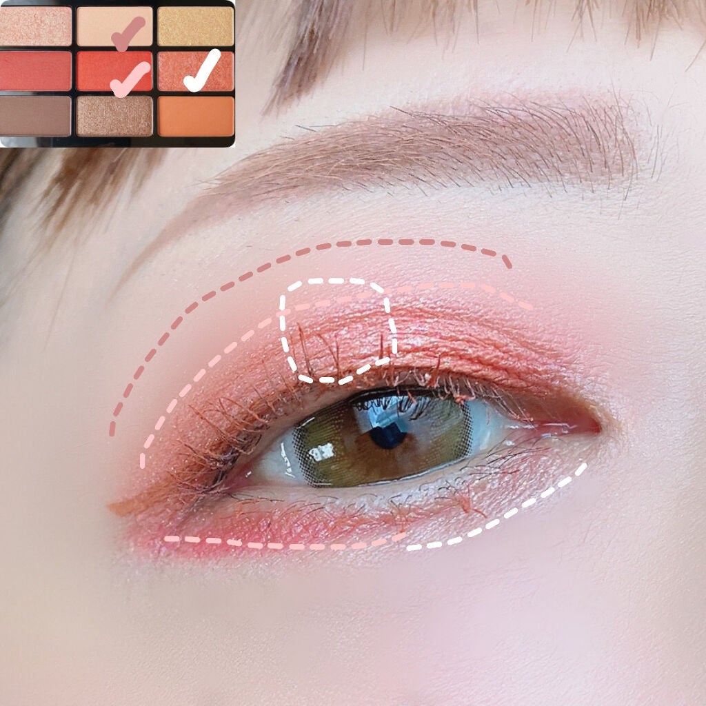 クロマティックス - デジタル オレンジ/shu uemura/アイシャドウパレットを使ったクチコミ(3枚目)