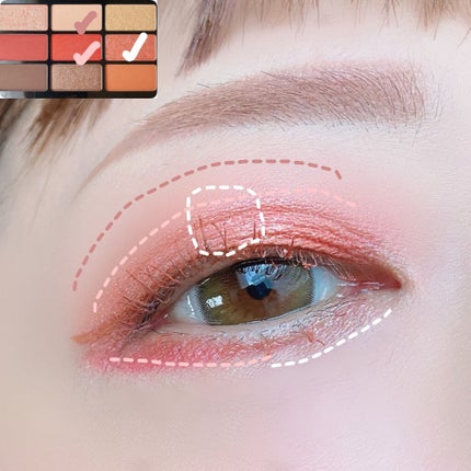 クロマティックス - デジタル オレンジ/shu uemura/アイシャドウパレットを使ったクチコミ(3枚目)