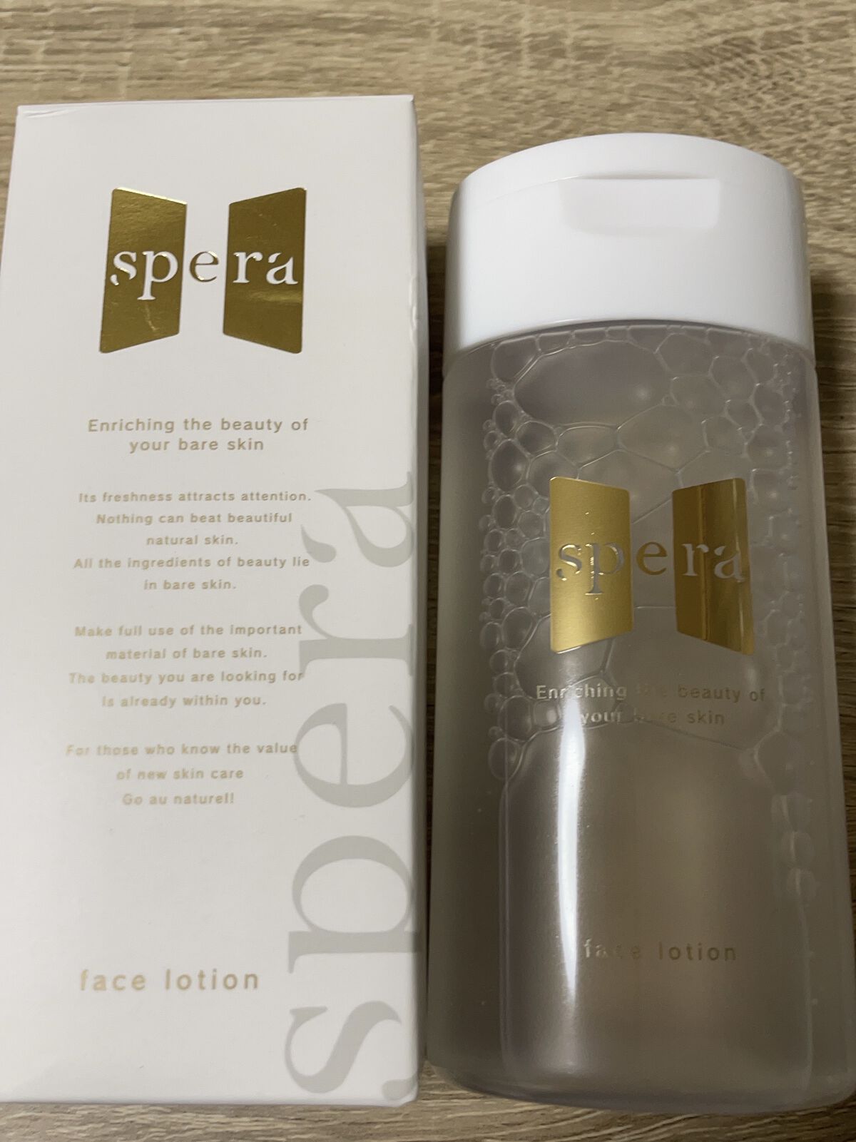 speraフェイスローション/spera/化粧水を使ったクチコミ（1枚目）