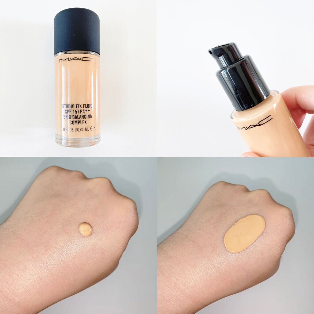 スタジオフィックス フルイッド SPF 15/M・A・C/リキッドファンデーションを使ったクチコミ(2枚目)