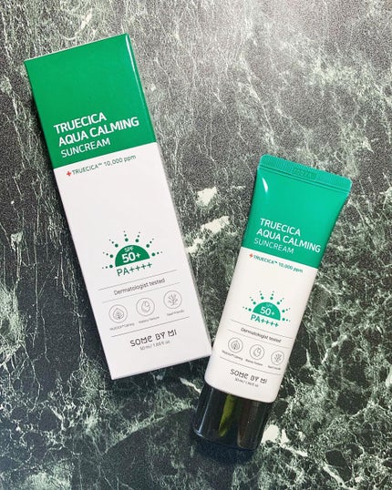 TRUECICA アクアカーミング日焼け止め/SOME BY MI/日焼け止めクリームを使ったクチコミ(1枚目)