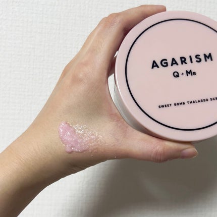 Q+Me スウィート ボム タラソ スクラブ/AGARISM/バスト・ヒップケアを使ったクチコミ(1枚目)