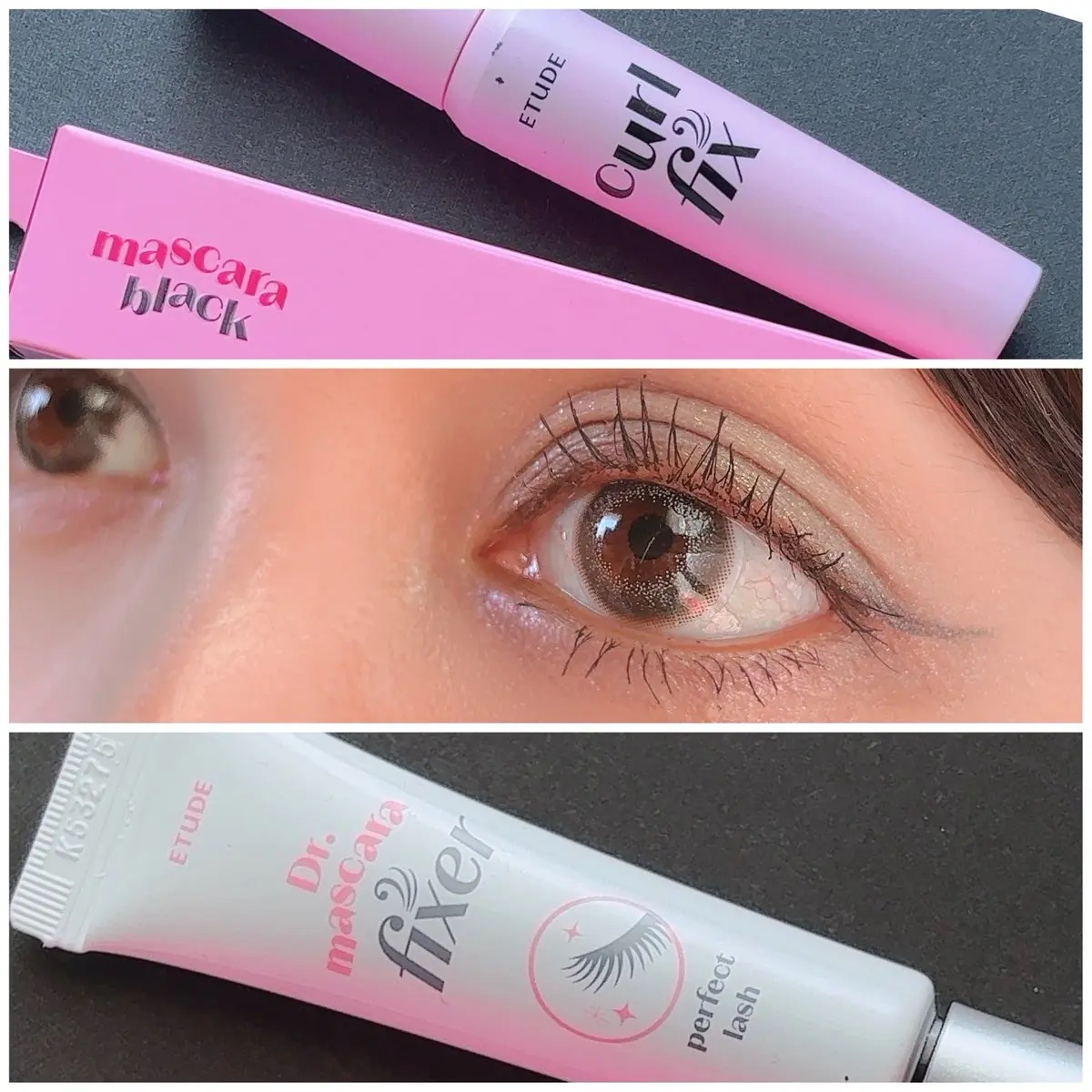 マスカラフィクサー パーフェクトラッシュ/ETUDE/マスカラ下地を使ったクチコミ（3枚目）