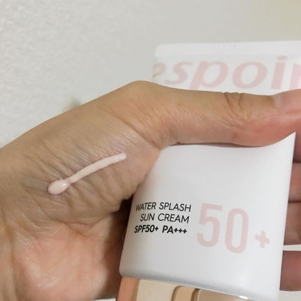ウォータースプラッシュサンクリーム/espoir/日焼け止め・UVケアを使ったクチコミ(7枚目)