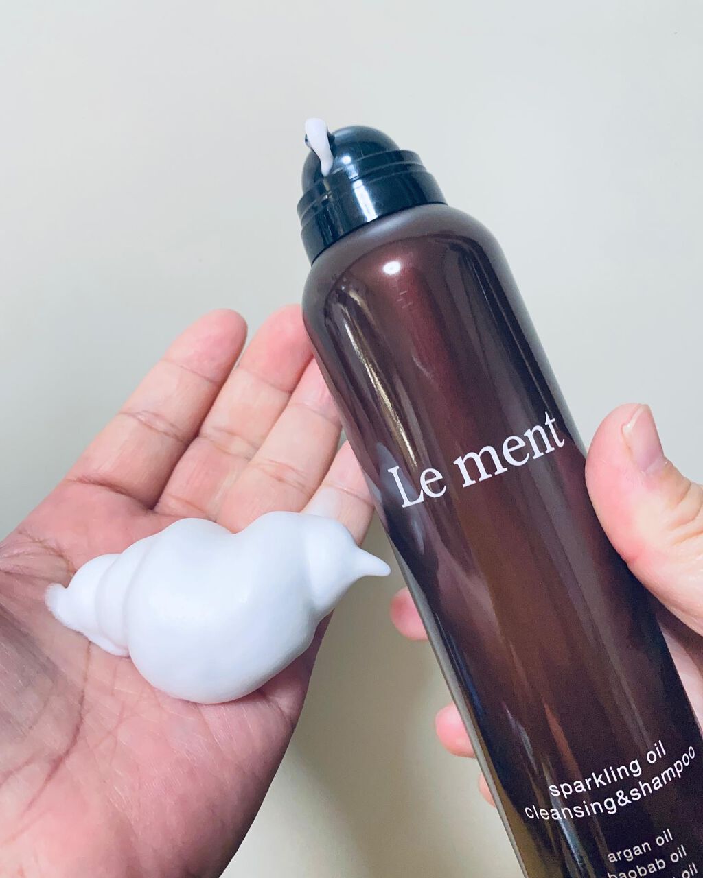 ルメント スパークリングオイル クレンジング&シャンプー/Le ment/市販シャンプーを使ったクチコミ(3枚目)