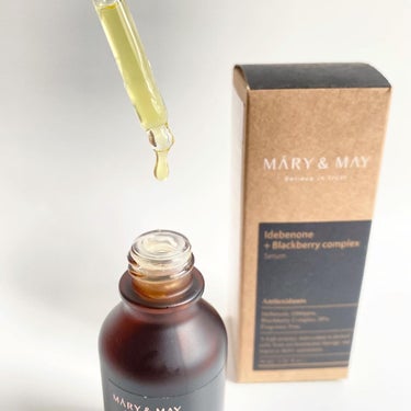 Idebenone＋Blackberry complex serum/MARY&MAY/美容液を使ったクチコミ（3枚目）