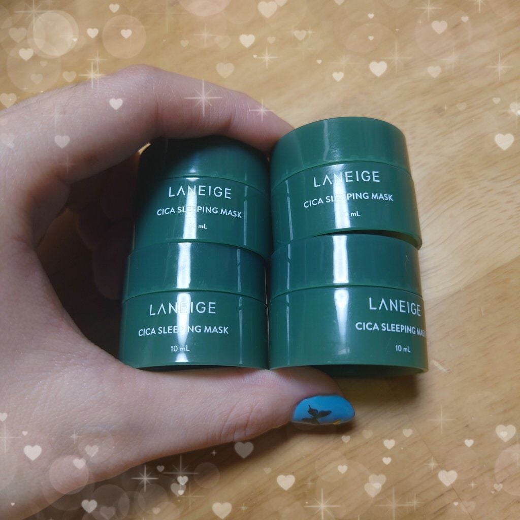 シカスリーピングマスク/LANEIGE/フェイスクリームを使ったクチコミ(1枚目)