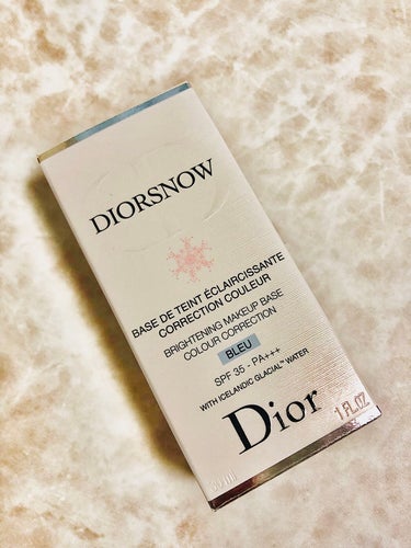 スノー メイクアップ ベース UV35 SPF35／PA+++/Dior/化粧下地を使ったクチコミ（1枚目）