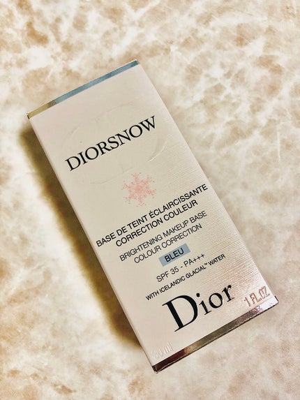 【旧】スノー メイクアップ ベース UV35 SPF35/PA+++/Dior/化粧下地を使ったクチコミ(1枚目)