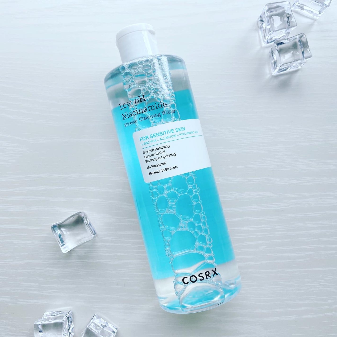 弱酸性 ナイアシンアミド ミセラークレンジングウォーター/COSRX/クレンジングウォーターを使ったクチコミ(1枚目)