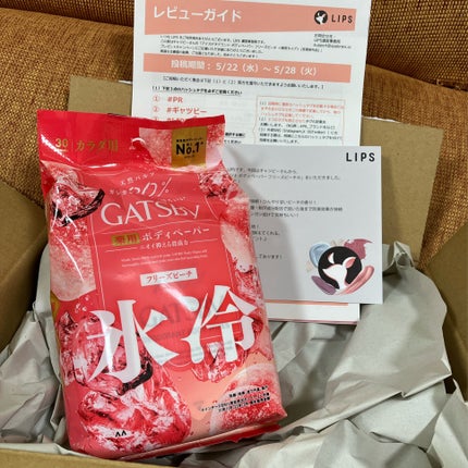 アイスデオドラント ボディペーパー フリーズピーチ <徳用タイプ> (医薬部外品)/ギャツビー/ボディシートを使ったクチコミ(1枚目)