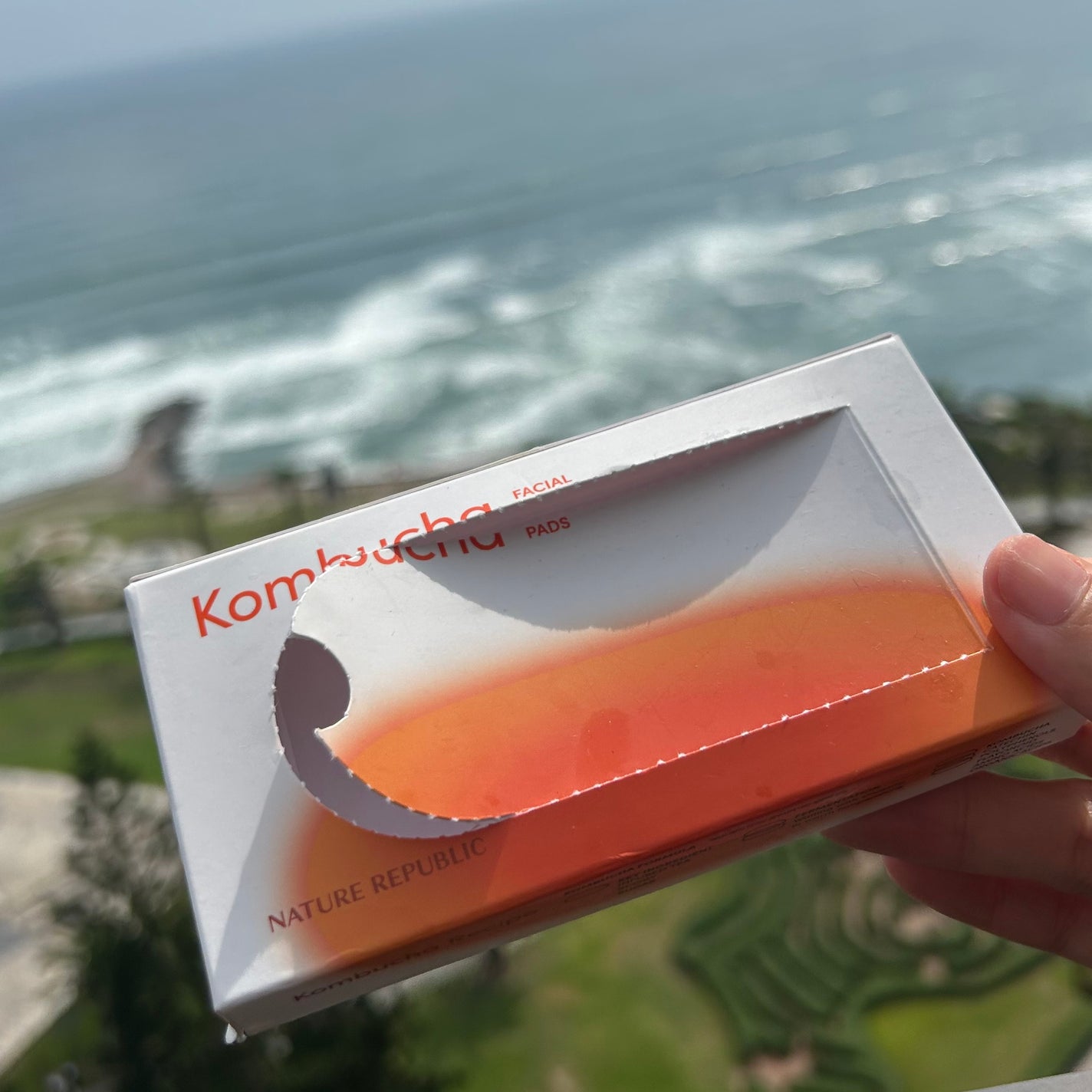 Kombucha フェイシャルパッド/ネイチャーリパブリック/コットンを使ったクチコミ(2枚目)