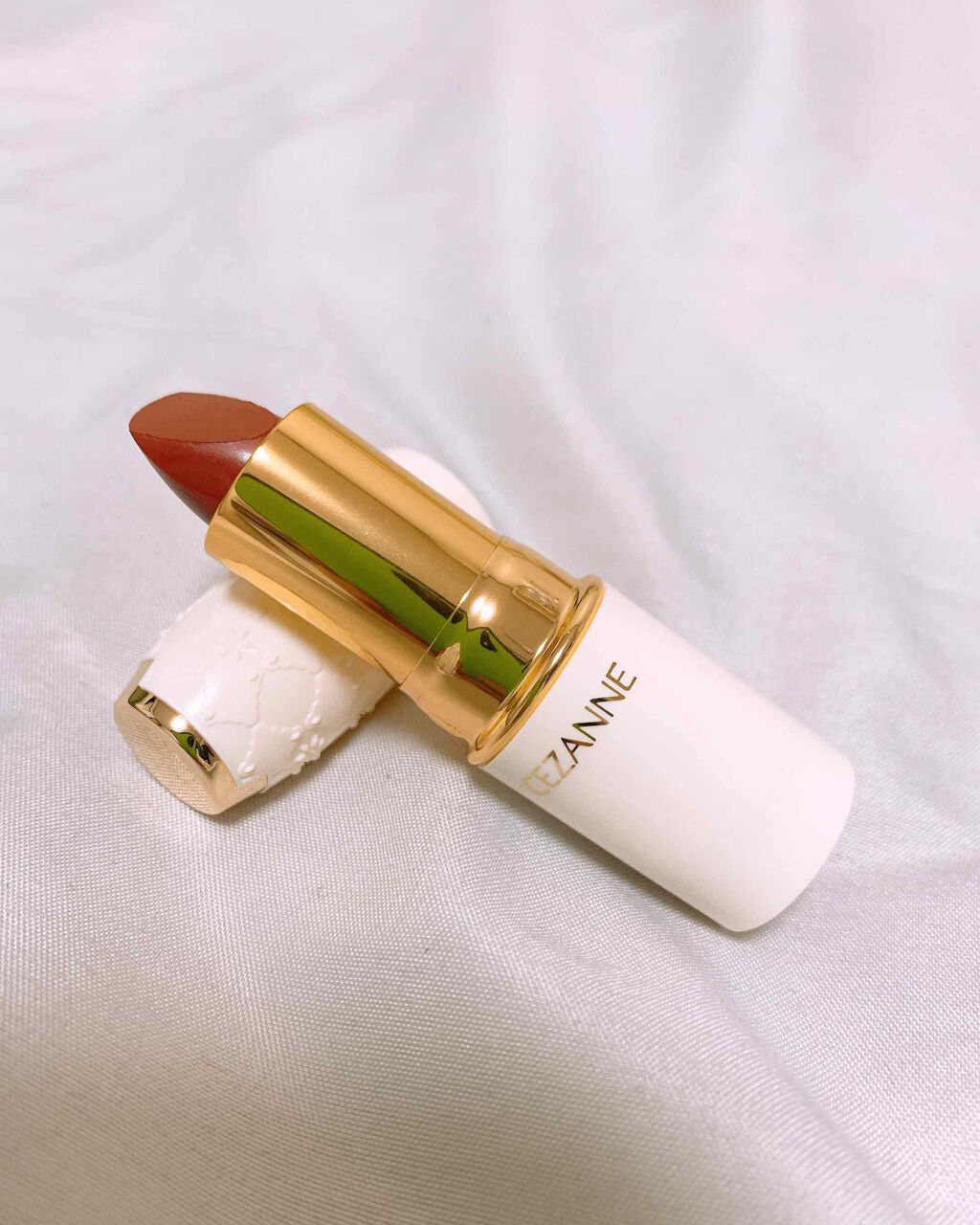 ラスティング リップカラーN/CEZANNE/口紅を使ったクチコミ（1枚目）