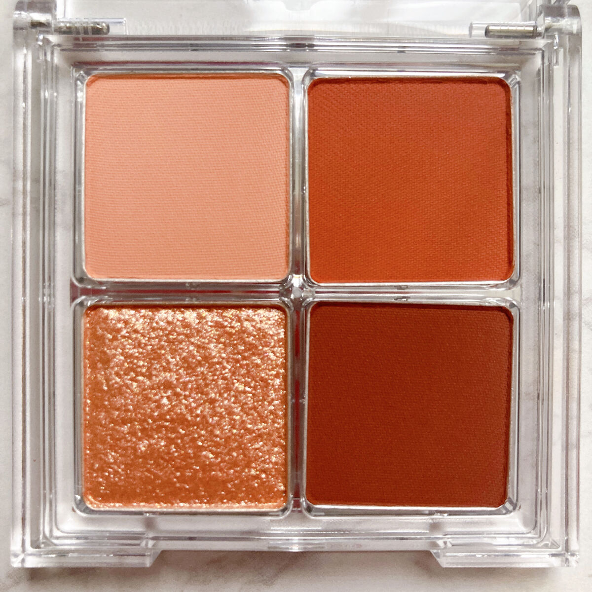 ドレッシーシャドウR 02 ピーチタルト/CipiCipi/アイシャドウパレットを使ったクチコミ（2枚目）