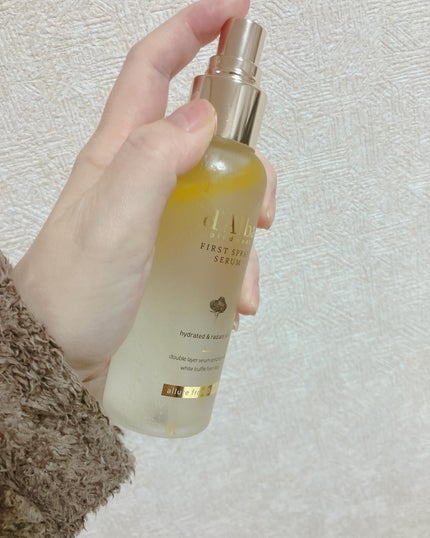 ダルバ ホワイトトリュフファーストスプレーセラム/ダルバ/ミスト状化粧水を使ったクチコミ(2枚目)