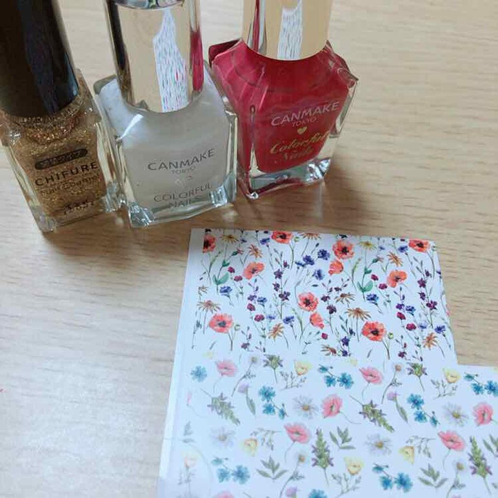 カラフルネイルズ/キャンメイク/マニキュアを使ったクチコミ（1枚目）