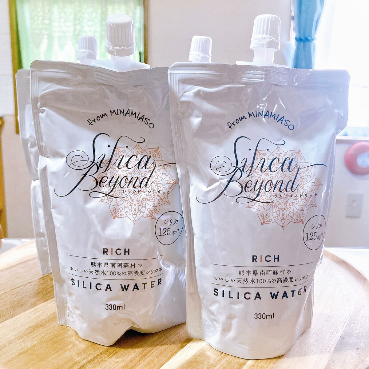 シリカビヨンドリッチ/silica beyond/ミネラルウォーターを使ったクチコミ（1枚目）