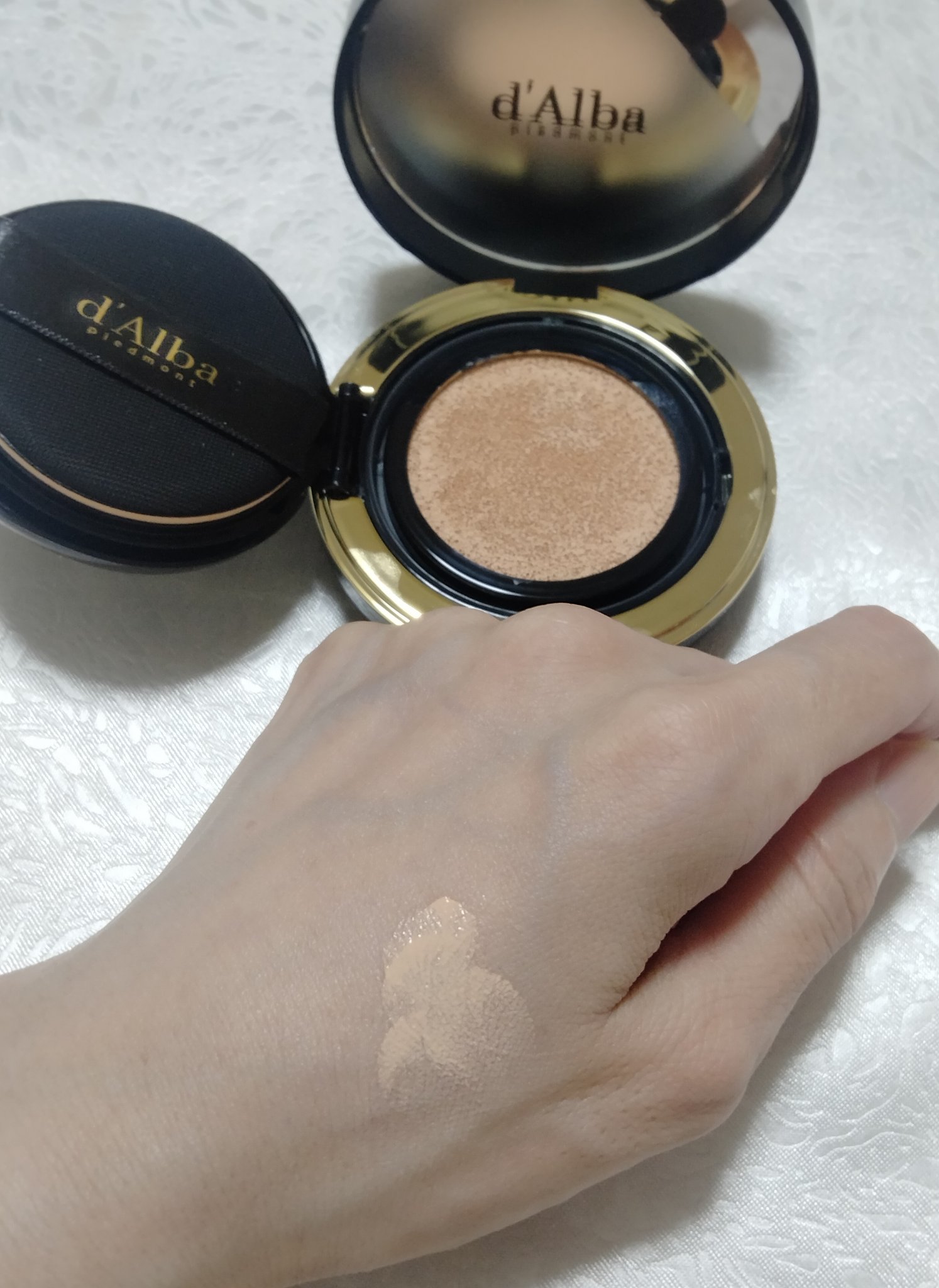 グロウフィットセラムカバークッション/ダルバ/クッションファンデーションを使ったクチコミ（2枚目）